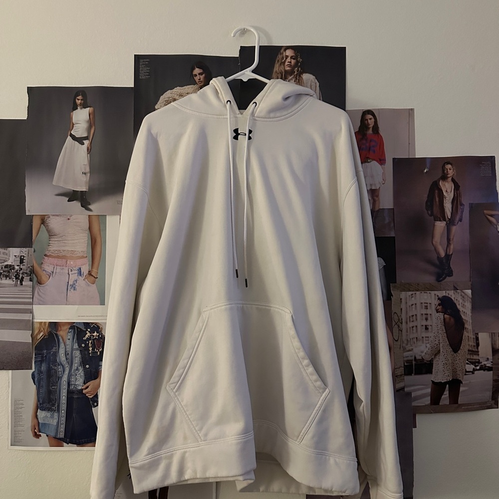Under Armour White Hoodie